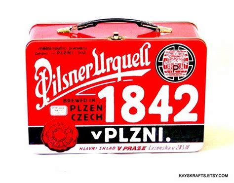 pielsner metal.box|Pilsner Lunch Box .